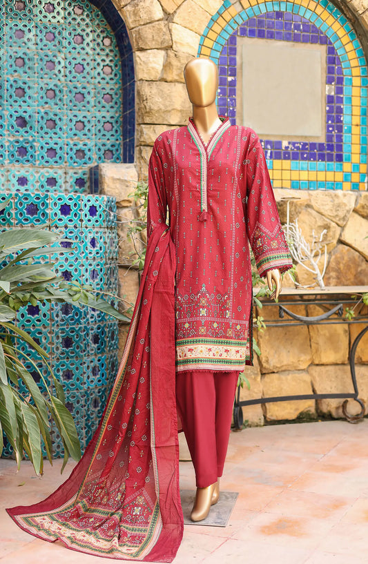 Bin Saeed Summer Basic Lawn Collection 2024 - BSBLC 77