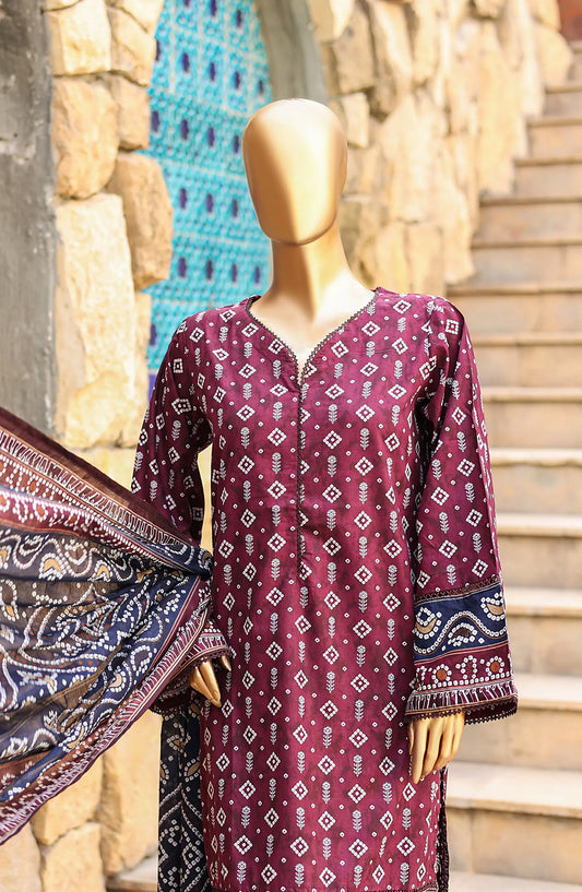 Bin Saeed Summer Basic Lawn Collection 2024 - BSBLC 78