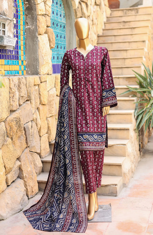 Bin Saeed Summer Basic Lawn Collection 2024 - BSBLC 78