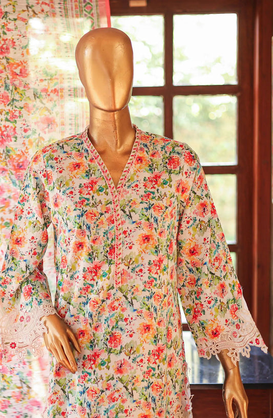 Bin Saeed Cutwork Kari Fancy & Chiffon Dupatta Collection Vol 2 - BSCKF-12