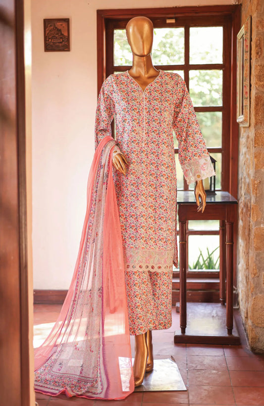 Bin Saeed Cutwork Kari Fancy & Chiffon Dupatta Collection Vol 2 - BSCKF-14