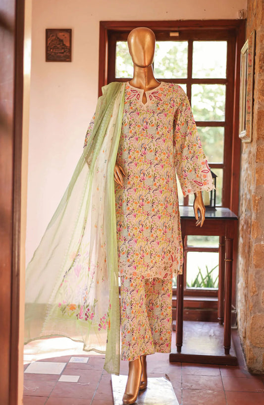 Bin Saeed Cutwork Kari Fancy & Chiffon Dupatta Collection Vol 2 - BSCKF-16