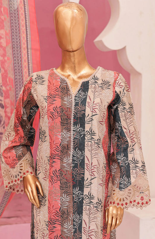 Bin Saeed Cutwork Kari Fancy & Chiffon Dupatta Collection Vol 2 - BSCKF-18