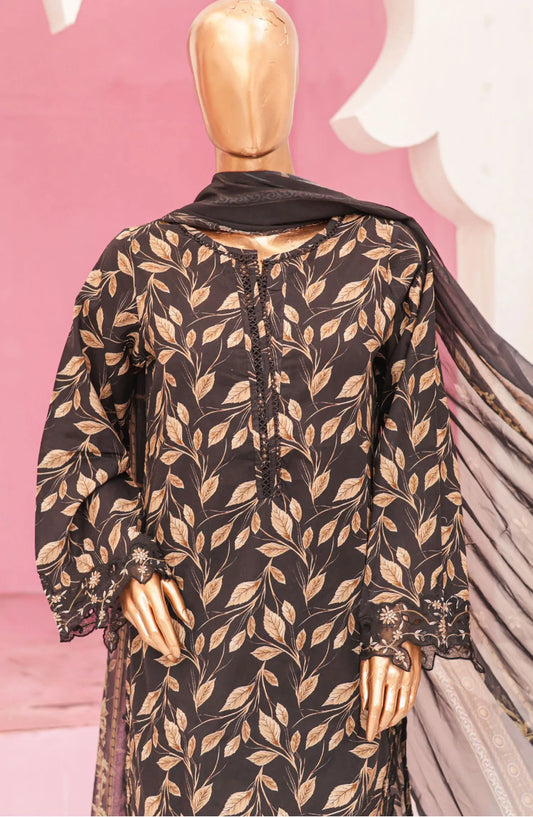 Bin Saeed Cutwork Kari Fancy & Chiffon Dupatta Collection Vol 2 - BSCKF-20