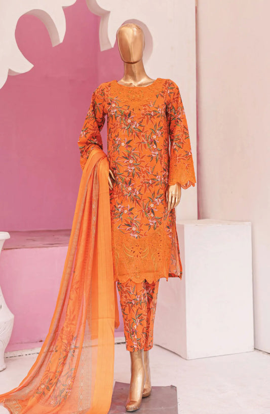 Bin Saeed Cutwork Kari Fancy & Chiffon Dupatta Collection Vol 2 - BSCKF-22