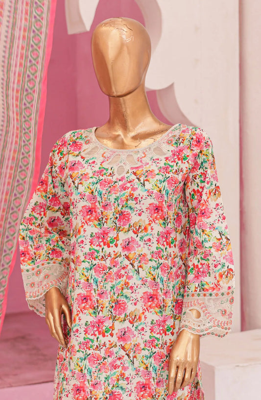 Bin Saeed Cutwork Kari Fancy & Chiffon Dupatta Collection Vol 2 - BSCKF-23