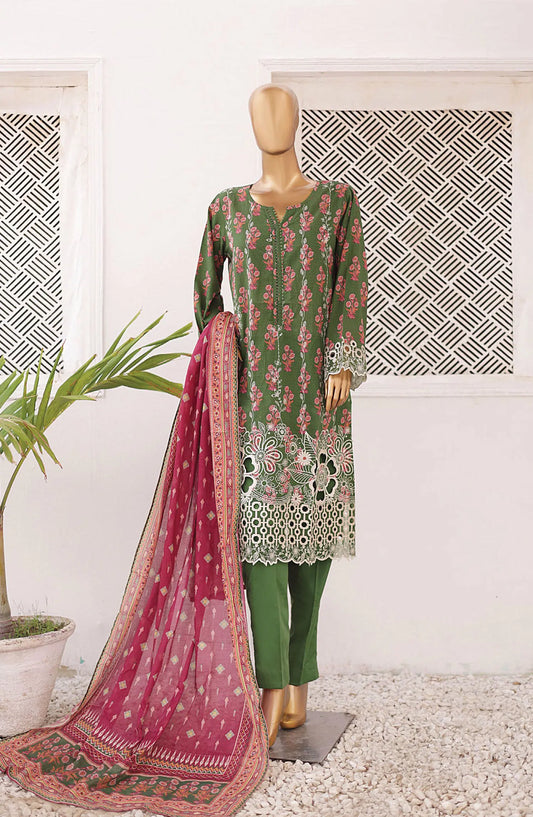 Bin Saeed Exclusive Emb Cutwork Collection Vol 03 - BSELC-01