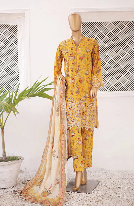 Bin Saeed Exclusive Emb Cutwork Collection Vol 03 - BSELC-02