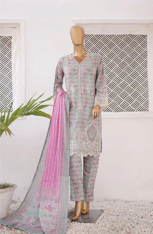 Bin Saeed Exclusive Emb Cutwork Collection Vol 03 - BSELC-08
