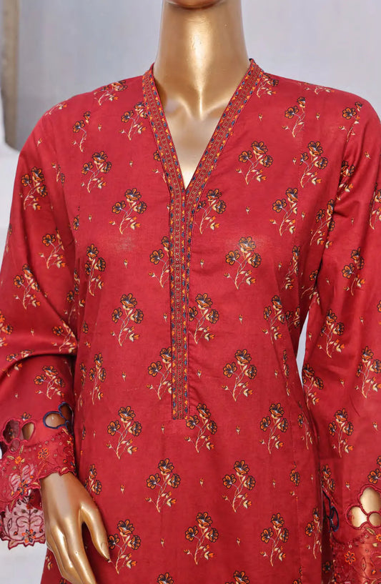 Bin Saeed Lawn Embroidered Frock Collection 2024 - BSELSC 01