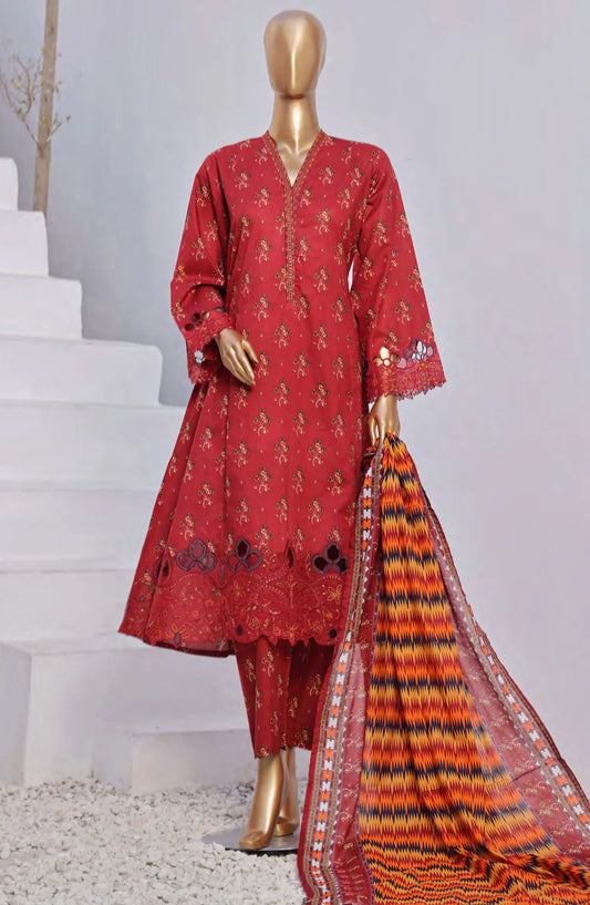 Bin Saeed Lawn Embroidered Frock Collection 2024 - BSELSC 01