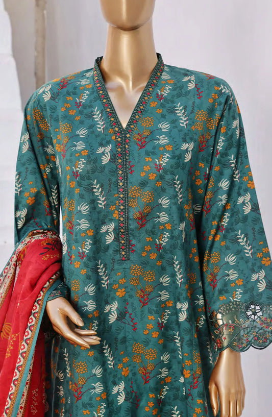 Bin Saeed Lawn Embroidered Frock Collection 2024 - BSELSC 06