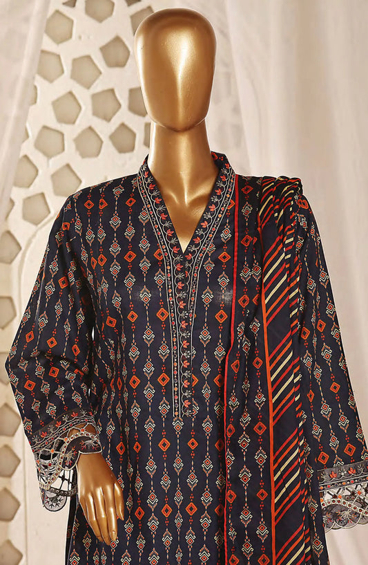 Bin Saeed Lawn Embroidered Frock Collection 2024 - BSELSC 08