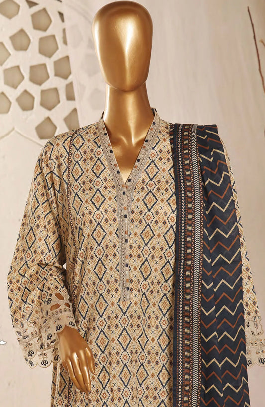 Bin Saeed Lawn Embroidered Frock Collection 2024 - BSELSC 11