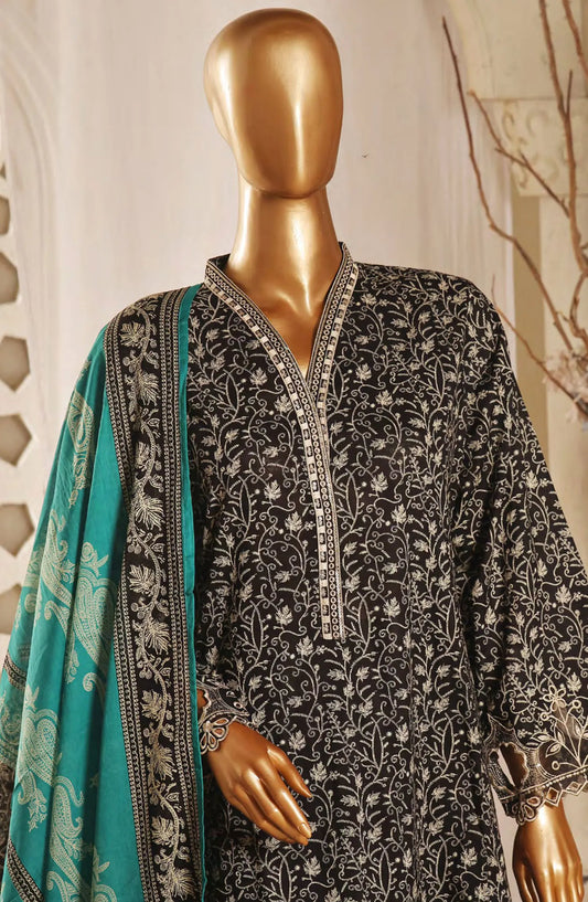 Bin Saeed Lawn Embroidered Frock Collection 2024 - BSELSC 12