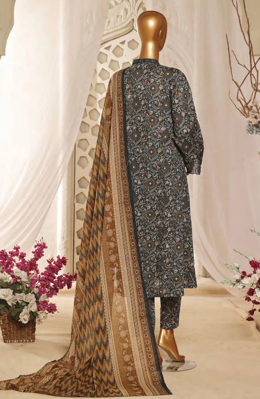 Bin Saeed Lawn Embroidered Frock Collection 2024 - BSELSC 14