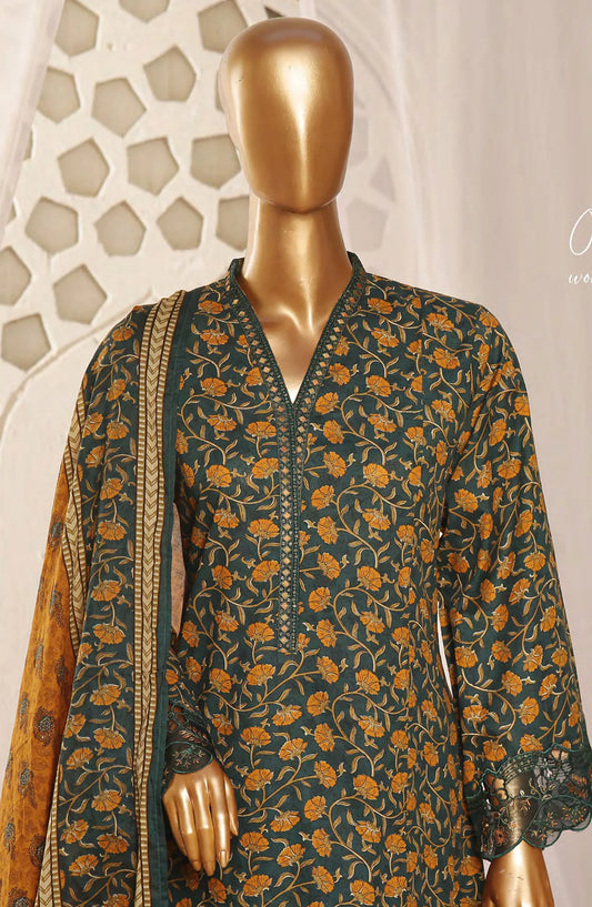 Bin Saeed Lawn Embroidered Frock Collection 2024 - BSELSC 17