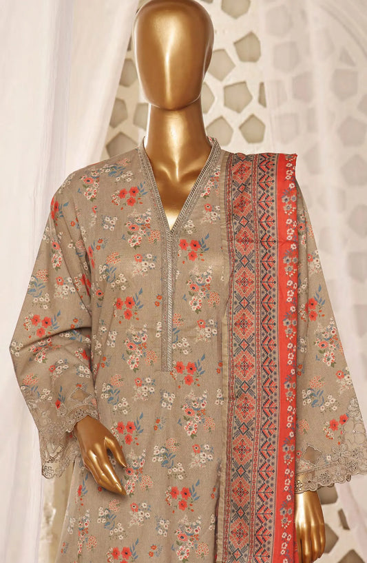 Bin Saeed Lawn Embroidered Frock Collection 2024 - BSELSC 18