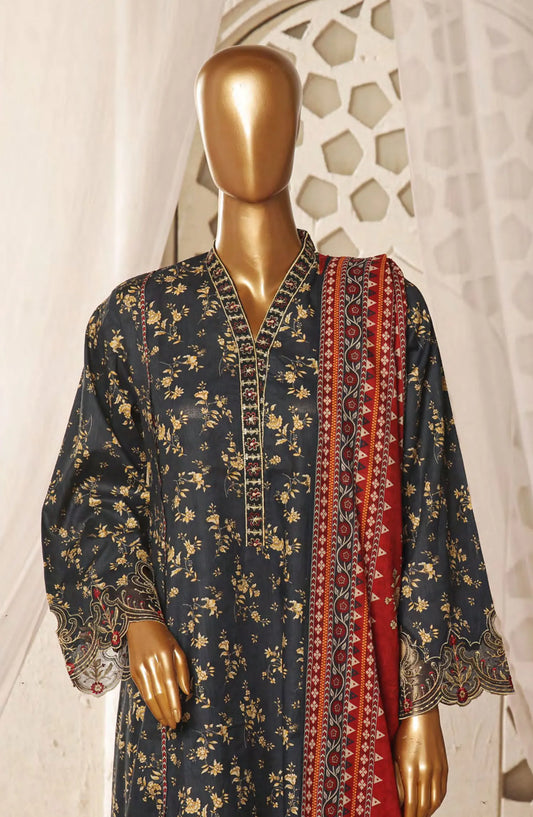 Bin Saeed Lawn Embroidered Frock Collection 2024 - BSELSC 21