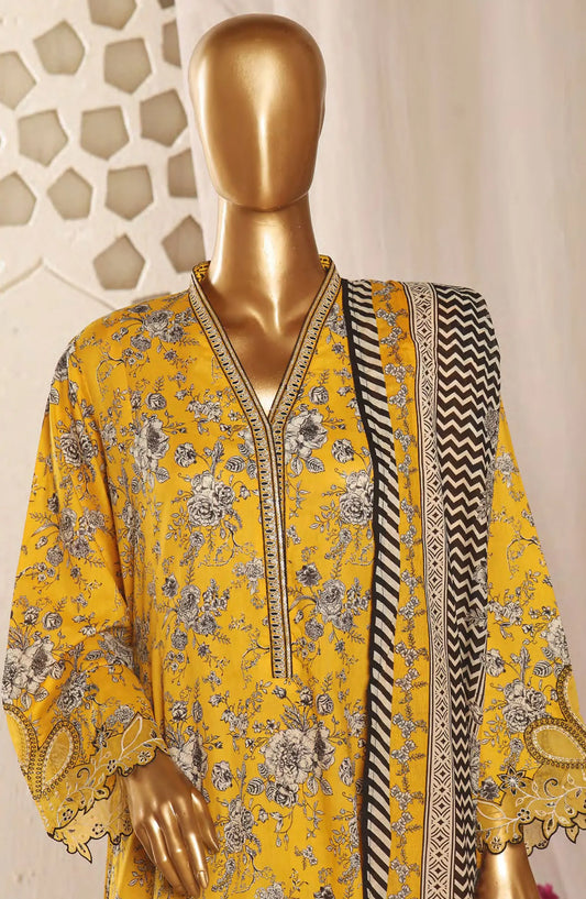 Bin Saeed Lawn Embroidered Frock Collection 2024 - BSELSC 22