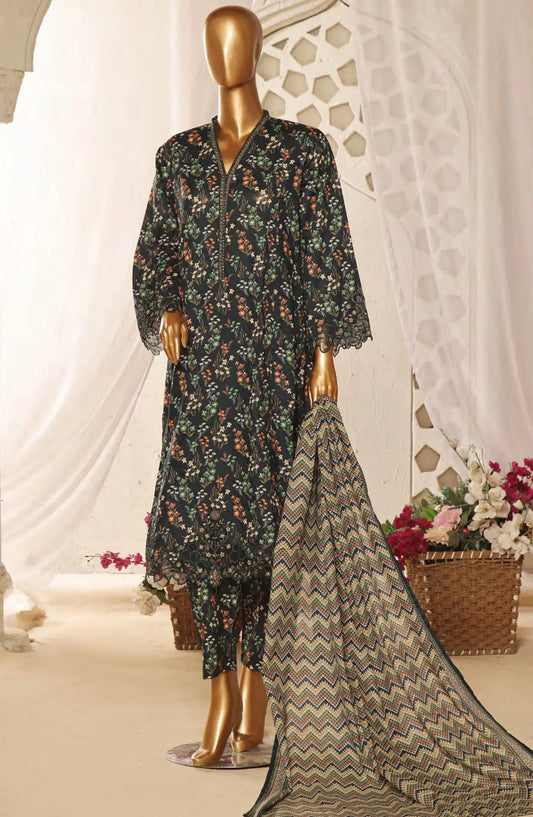Bin Saeed Lawn Embroidered Frock Collection 2024 - BSELSC 23