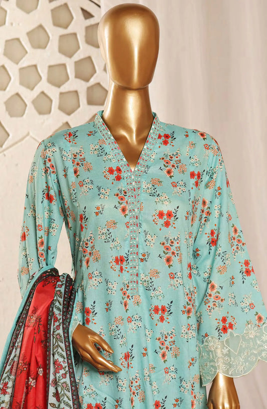 Bin Saeed Lawn Embroidered Frock Collection 2024 - BSELSC 26