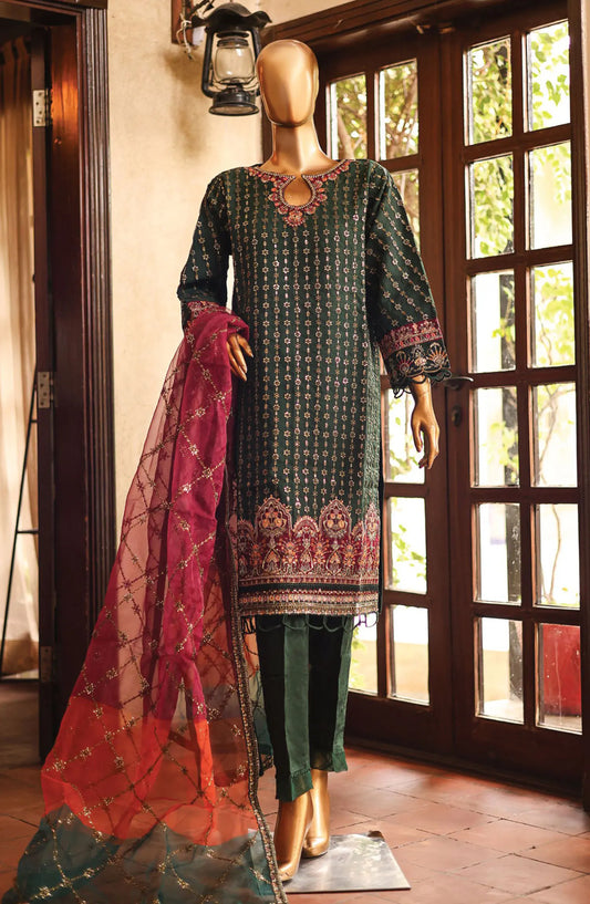 Bin Saeed Fancy Embroidered Collection 2024 - BSFEC-01