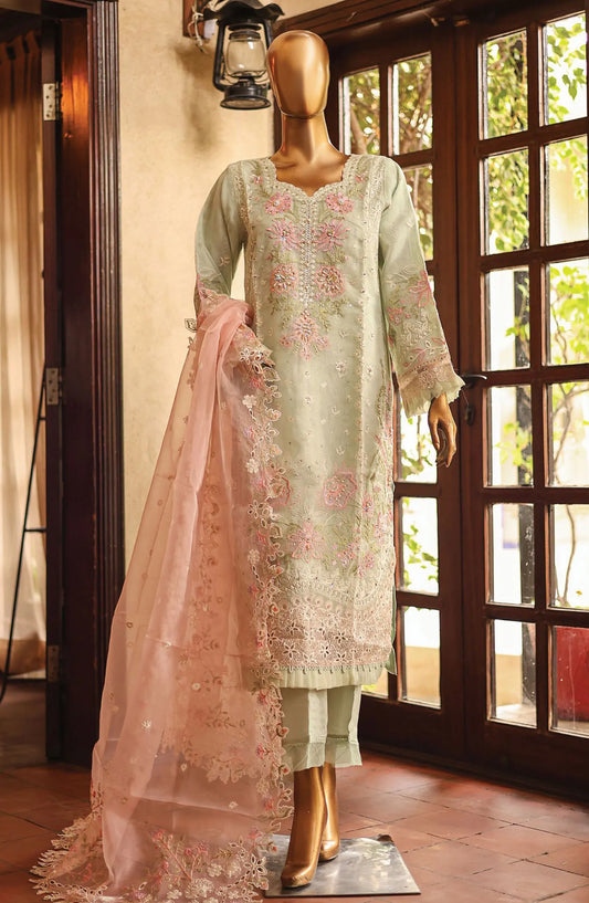 Bin Saeed Fancy Embroidered Collection 2024 - BSFEC-02