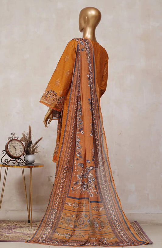 Bin Saeed Festive Embroidered Lawn Collection - BSFELC 04