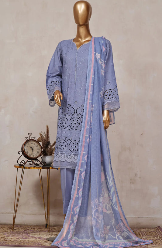 Bin Saeed Festive Embroidered Lawn Collection - BSFELC 05