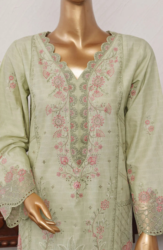 Bin Saeed Festive Embroidered Lawn Collection 2024 - BSFELC-07