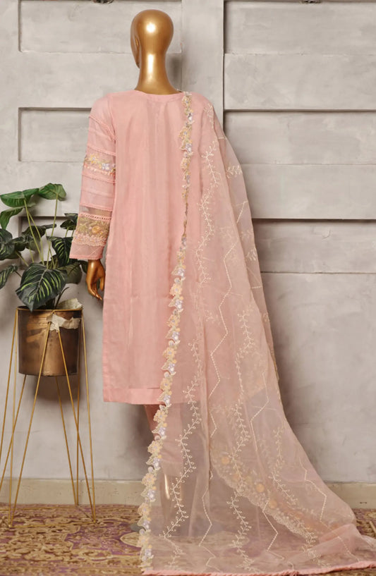 Bin Saeed Organza Embroidered Festive Collection 2024 - BSOEFC 02