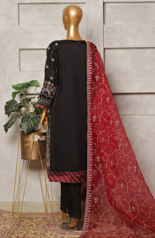 Bin Saeed Organza Embroidered Festive Collection 2024 - BSOEFC 03