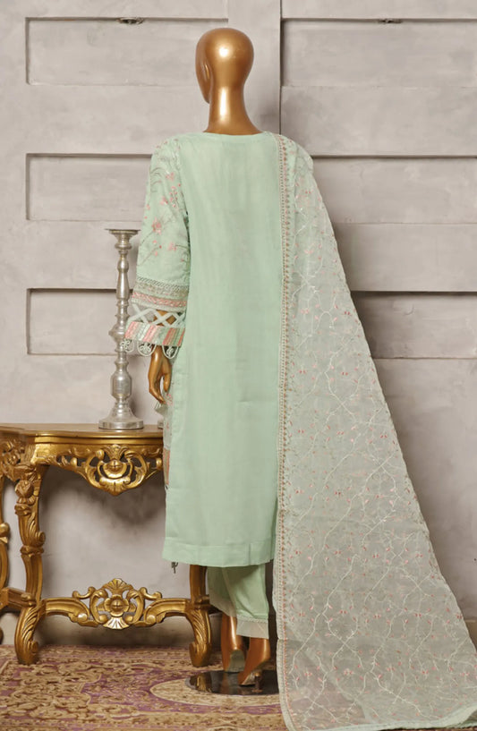 Bin Saeed Organza Embroidered Festive Collection 2024 - BSOEFC 06