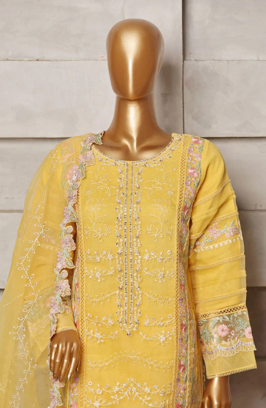 Bin Saeed Organza Embroidered Festive Collection 2024 - BSOEFC 07