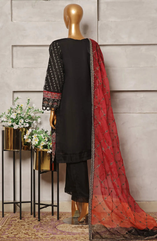 Bin Saeed Organza Embroidered Festive Collection 2024 - BSOEFC 08