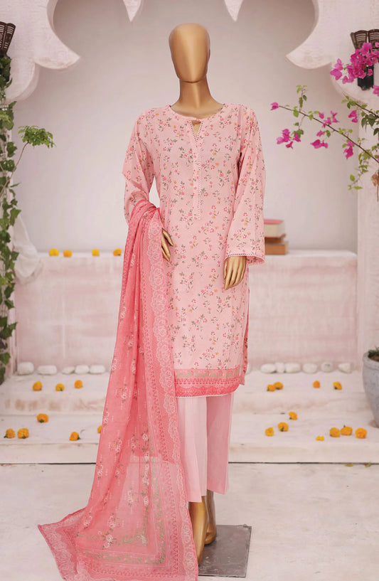 Bin Saeed Printed Lawn Collection 2024 - BSP D 07