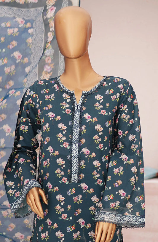 Bin Saeed Printed Lawn Collection 2024 - BSP D 10