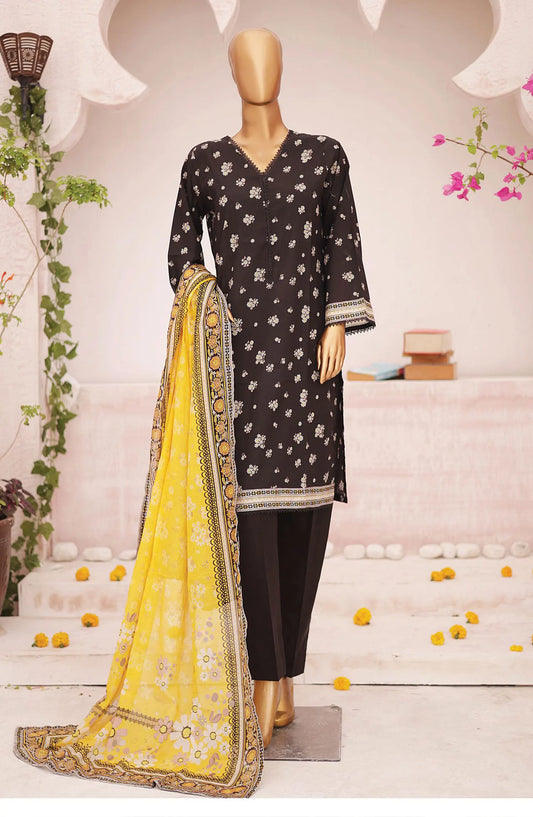 Bin Saeed Printed Lawn Collection 2024 - BSP D 11