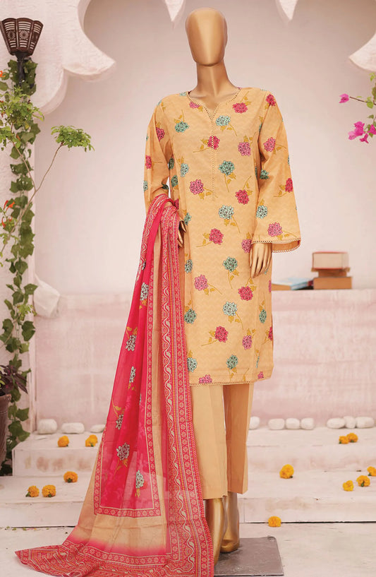 Bin Saeed Printed Lawn Collection 2024 - BSP D 12