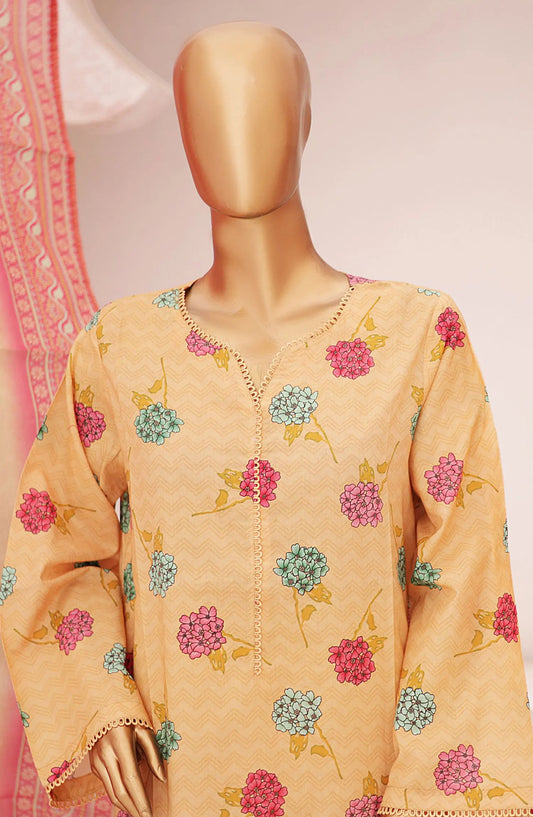 Bin Saeed Printed Lawn Collection 2024 - BSP D 12