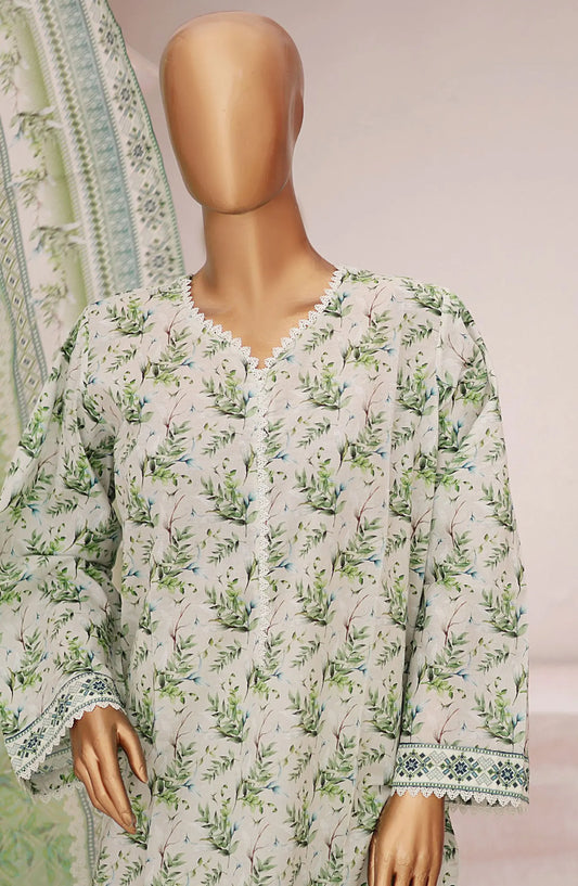Bin Saeed Printed Lawn Collection 2024 - BSP D 14