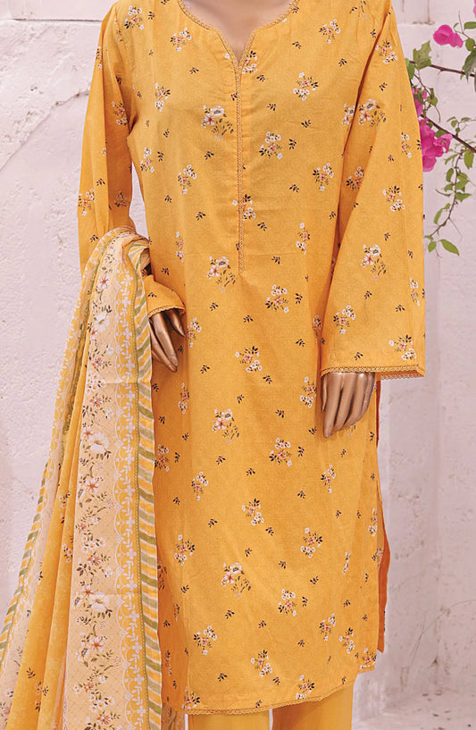 Bin Saeed Printed Lawn Collection 2024 - BSP D 16