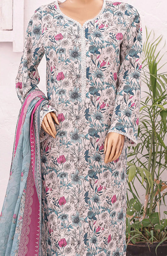 Bin Saeed Printed Lawn Collection 2024 - BSP D 17