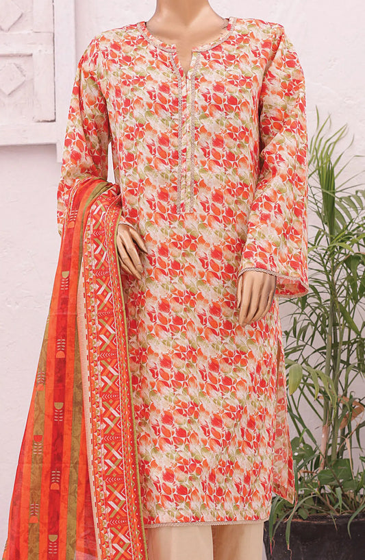 Bin Saeed Printed Lawn Collection 2024 - BSP D 18