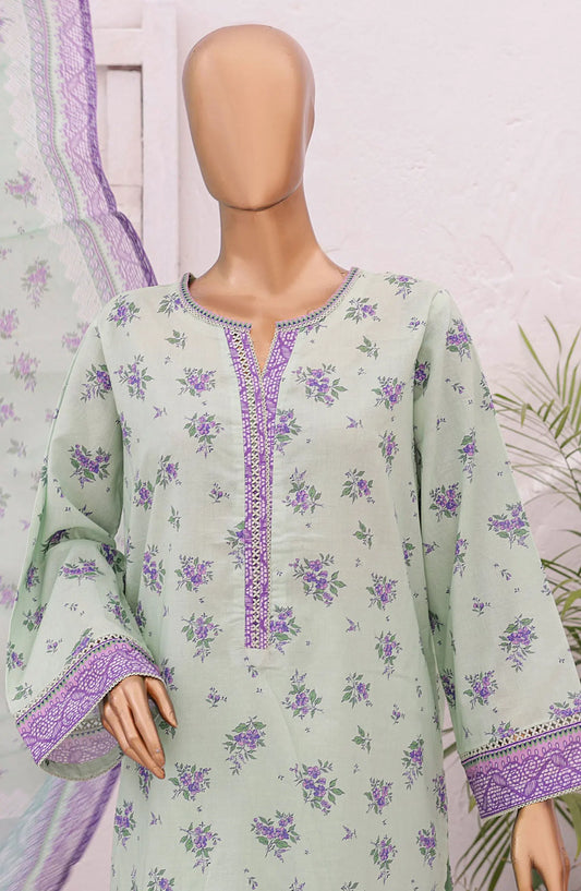 Bin Saeed Printed Lawn Collection 2024 - BSP D 21