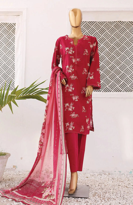 Bin Saeed Printed Lawn Collection 2024 Vol 04 - BSPV4 D 32