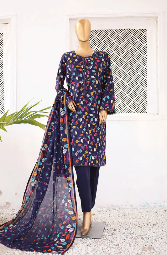 Bin Saeed Printed Lawn Collection 2024 Vol 04 - BSPV4 D 34