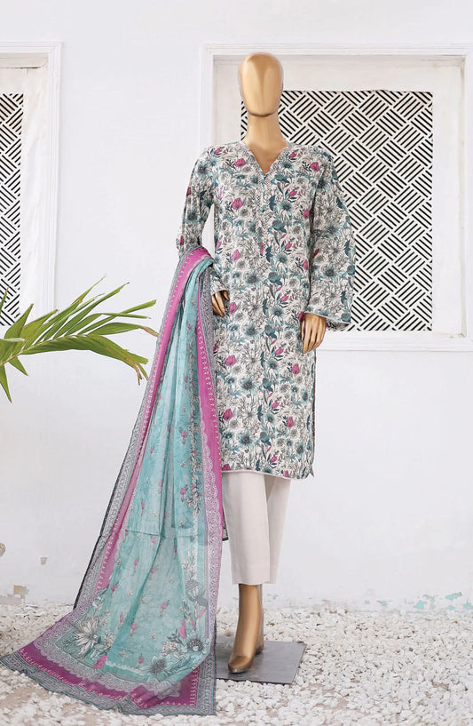 Bin Saeed Printed Lawn Collection 2024 Vol 04 - BSPV4 D 39