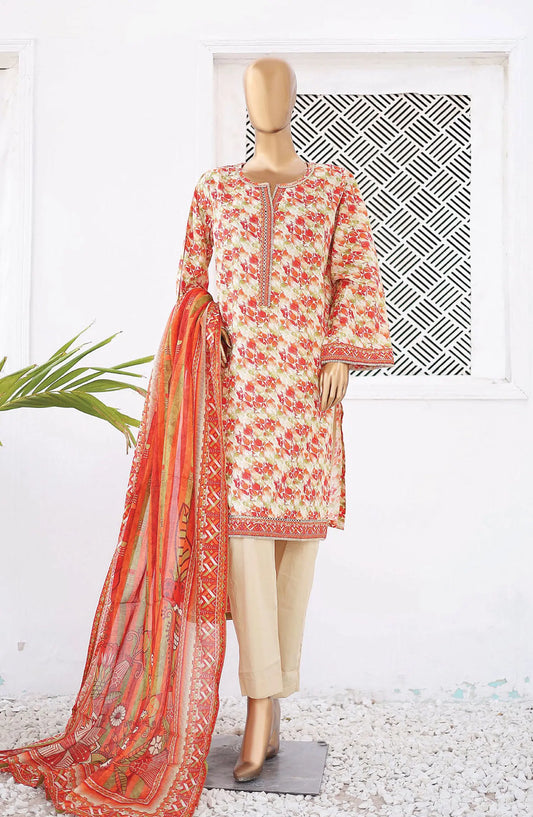 Bin Saeed Printed Lawn Collection 2024 Vol 04 - BSPV4 D 41